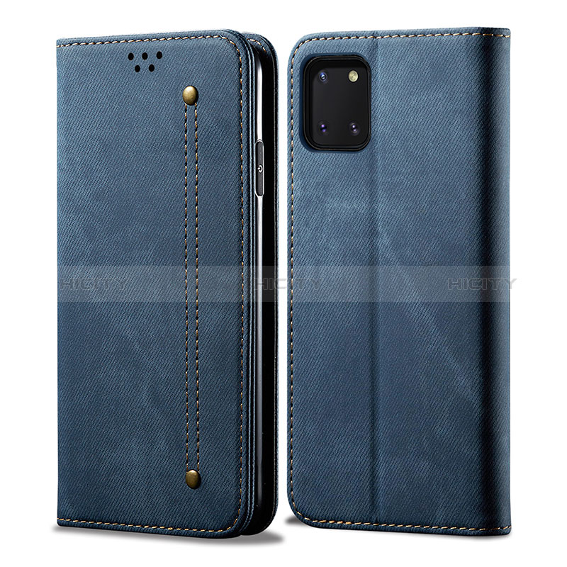 Funda de pano Cartera con Soporte B02S para Samsung Galaxy M60s