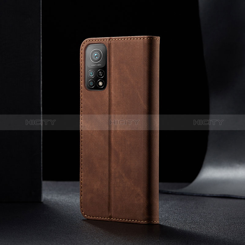 Funda de pano Cartera con Soporte B02S para Xiaomi Mi 10T 5G