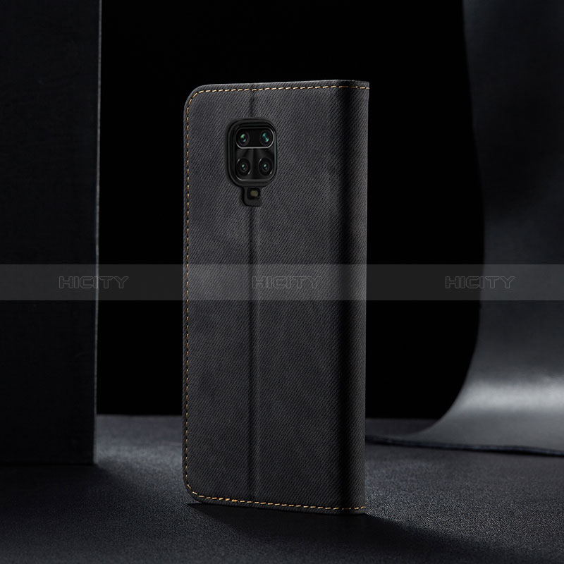 Funda de pano Cartera con Soporte B02S para Xiaomi Redmi Note 9 Pro