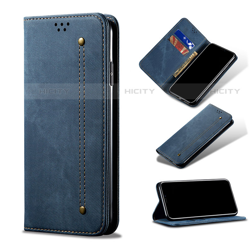 Funda de pano Cartera con Soporte B03S para Samsung Galaxy S22 Ultra 5G