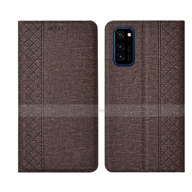 Funda de pano Cartera con Soporte H01 para Huawei Honor V30 5G