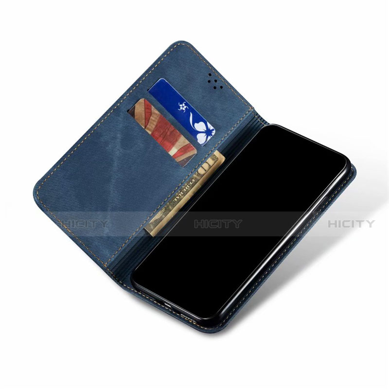 Funda de pano Cartera con Soporte H01 para Oppo A92