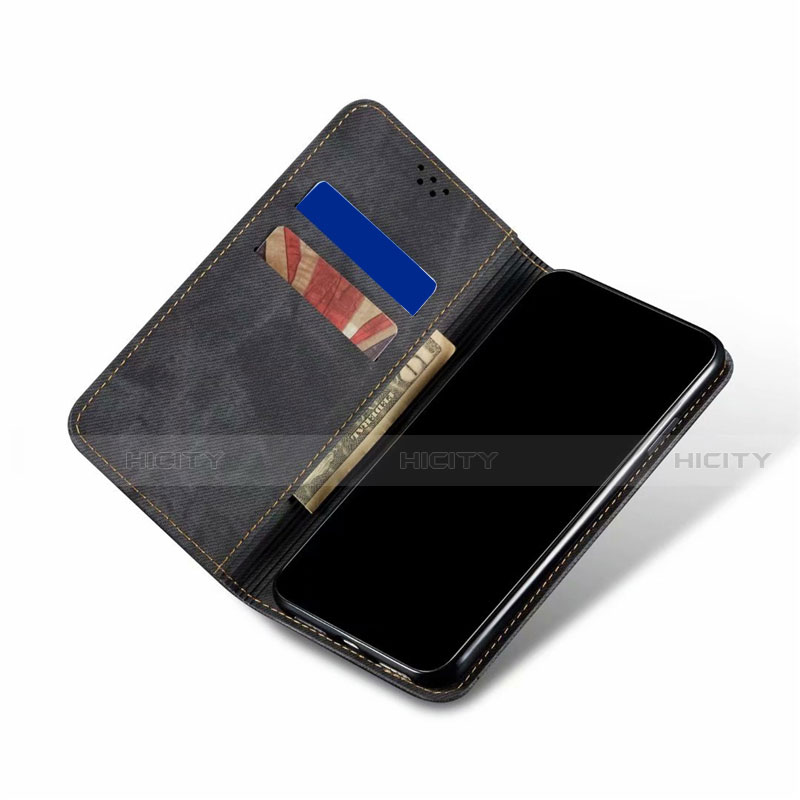 Funda de pano Cartera con Soporte H01 para Oppo F15