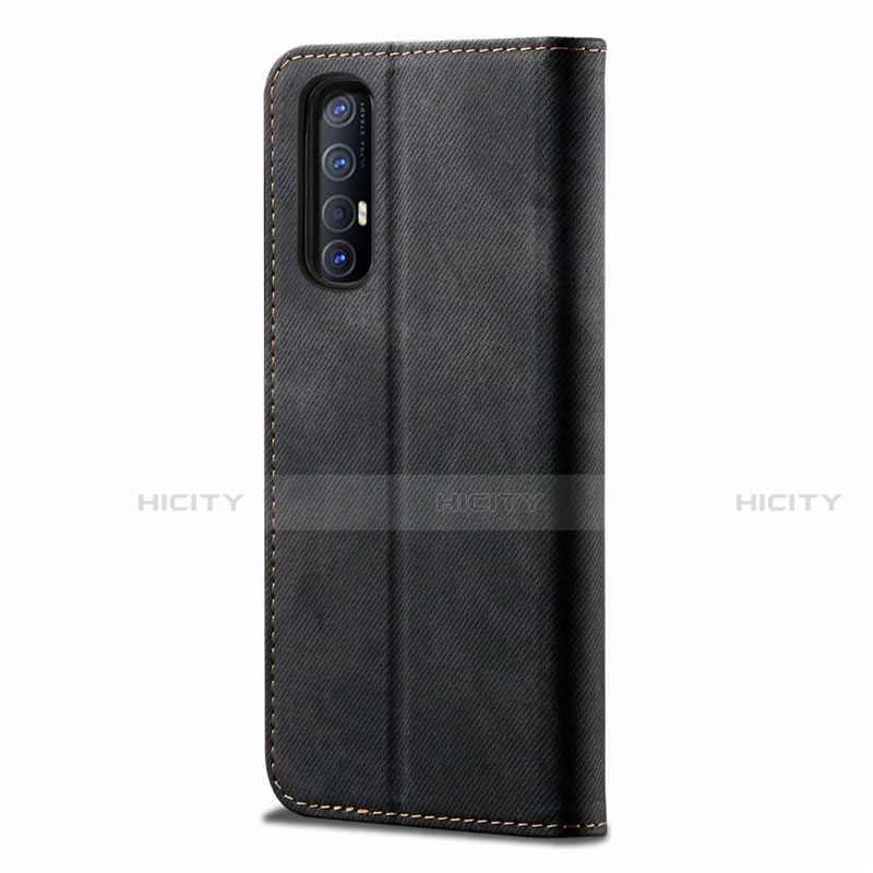 Funda de pano Cartera con Soporte H01 para Oppo Find X2 Neo