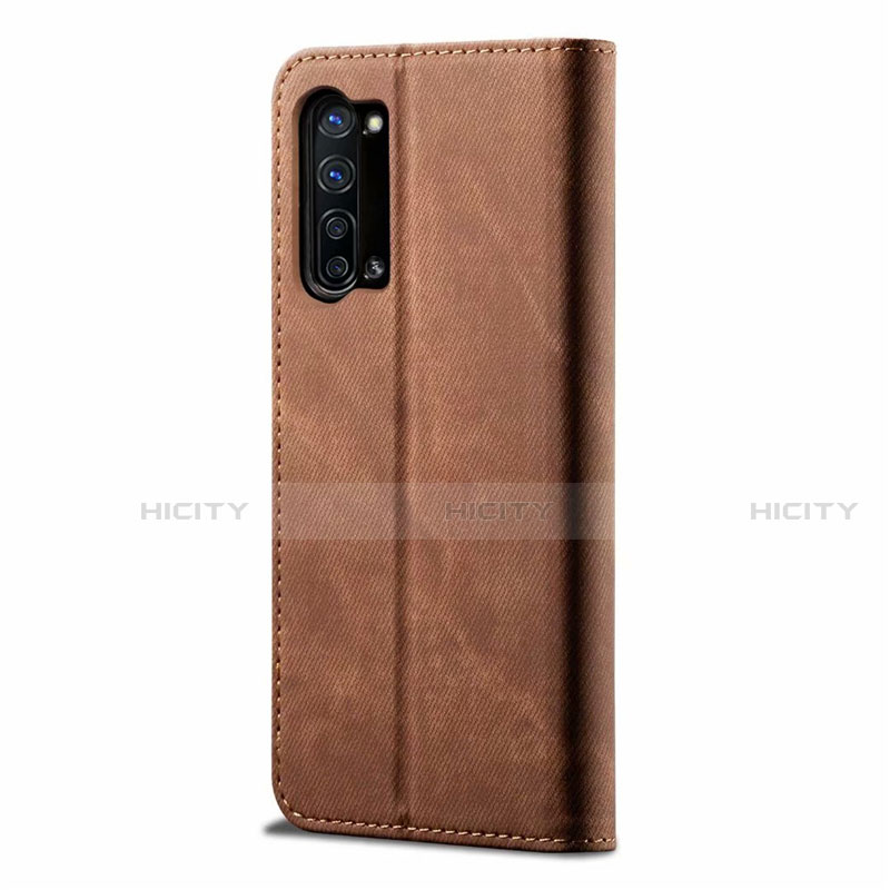 Funda de pano Cartera con Soporte H01 para Oppo K7 5G