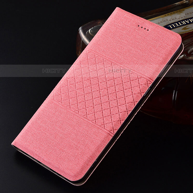 Funda de pano Cartera con Soporte H01 para Oppo RX17 Pro Rosa