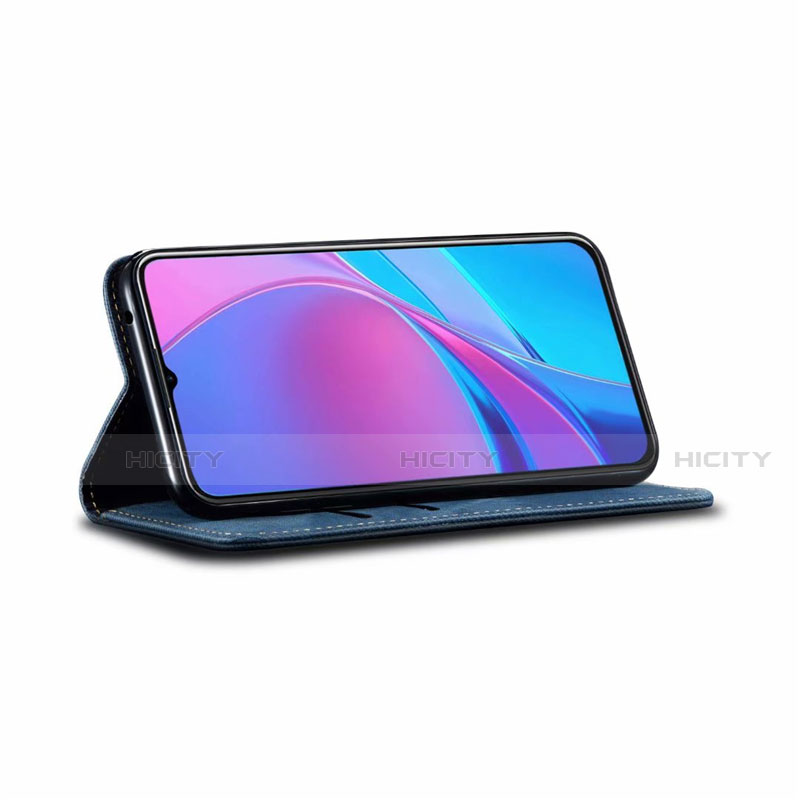 Funda de pano Cartera con Soporte H01 para Xiaomi Redmi 9i