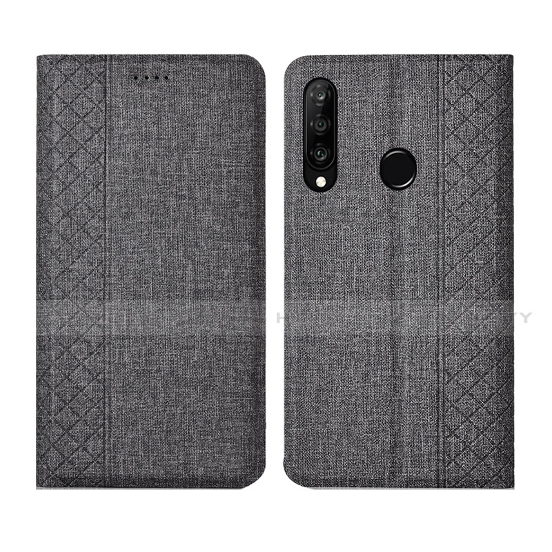 Funda de pano Cartera con Soporte H02 para Huawei P30 Lite XL