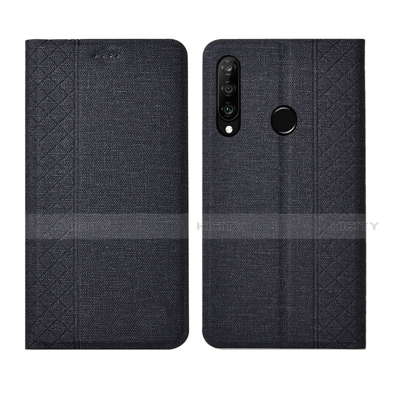 Funda de pano Cartera con Soporte H02 para Huawei P30 Lite XL