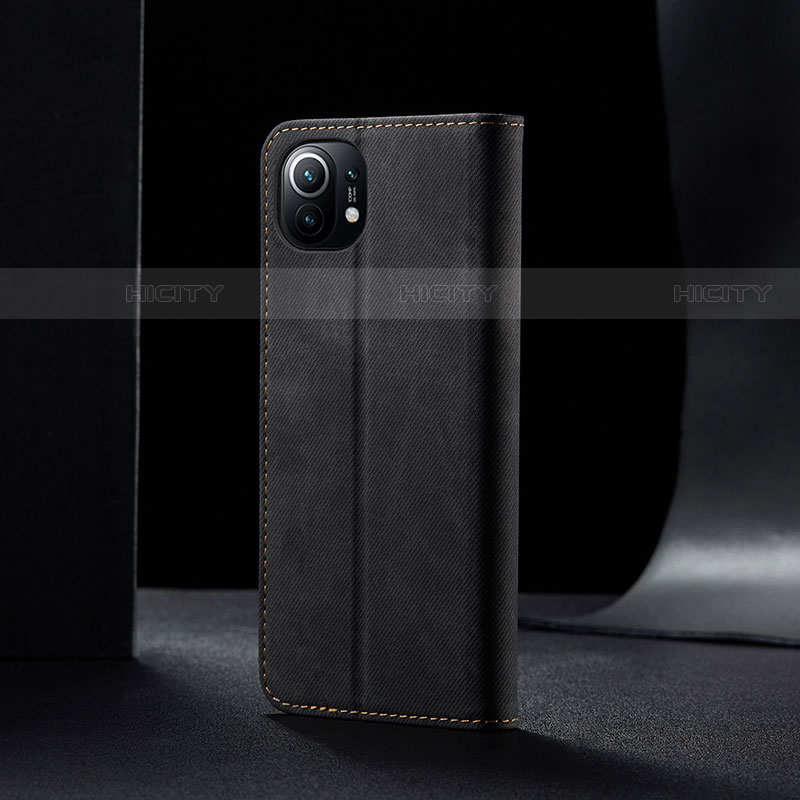 Funda de pano Cartera con Soporte H02 para Xiaomi Mi 11 5G