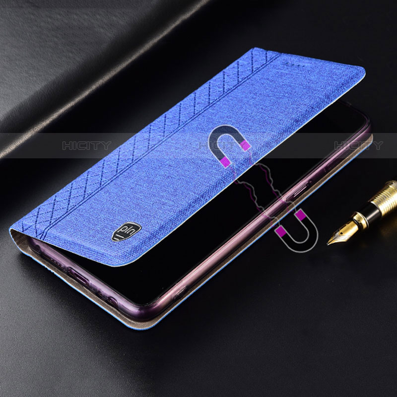 Funda de pano Cartera con Soporte H12P para Motorola Moto Edge 20 Lite 5G