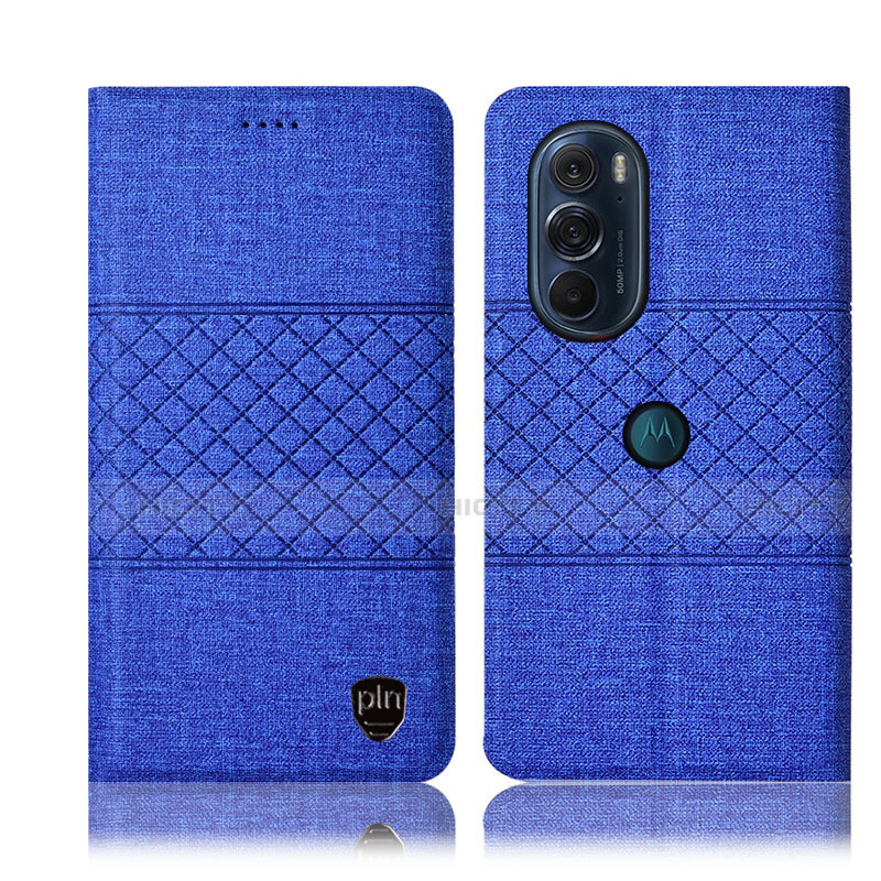 Funda de pano Cartera con Soporte H12P para Motorola Moto Edge 30 Pro 5G