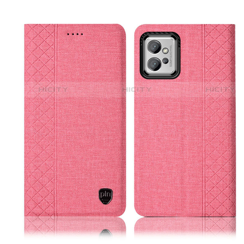 Funda de pano Cartera con Soporte H12P para Motorola Moto G32