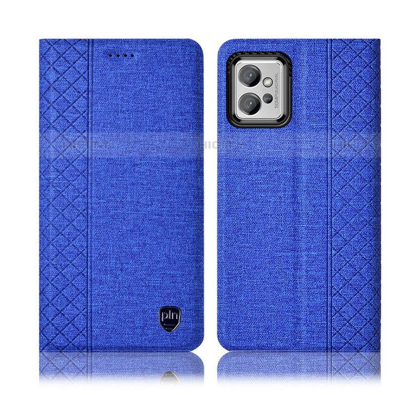 Funda de pano Cartera con Soporte H12P para Motorola Moto G32