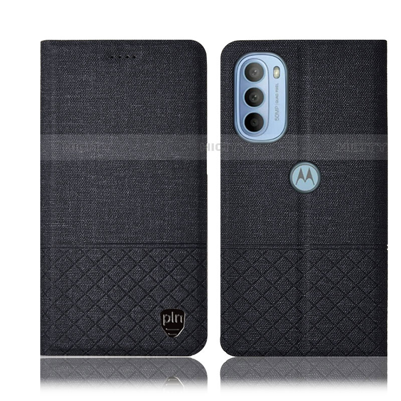 Funda de pano Cartera con Soporte H12P para Motorola Moto G41