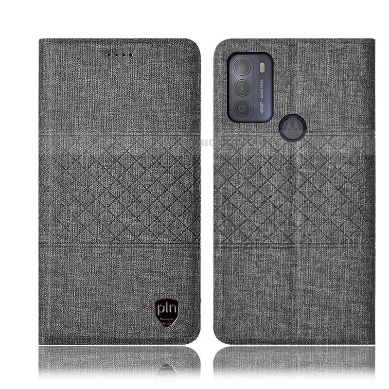 Funda de pano Cartera con Soporte H12P para Motorola Moto G50