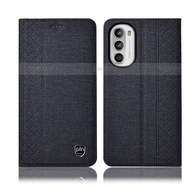 Funda de pano Cartera con Soporte H12P para Motorola Moto G82 5G