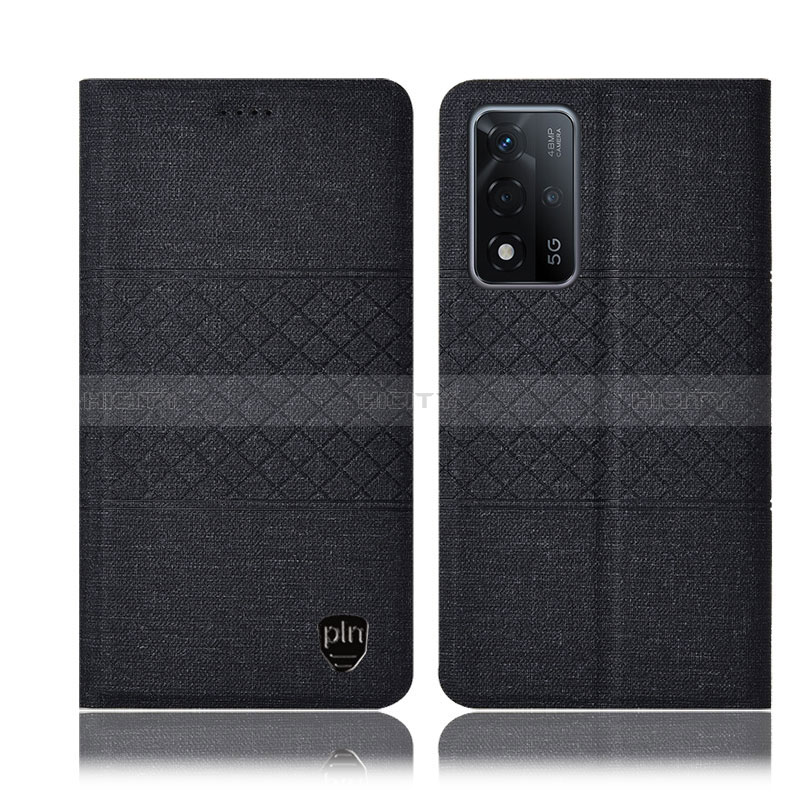 Funda de pano Cartera con Soporte H12P para Oppo A93s 5G