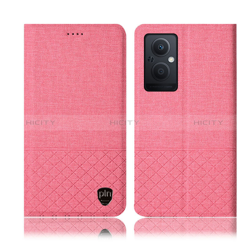 Funda de pano Cartera con Soporte H12P para Oppo A96 5G