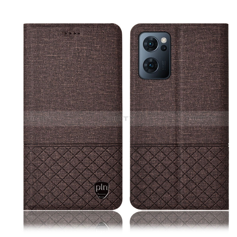 Funda de pano Cartera con Soporte H12P para Oppo Find X5 Lite 5G