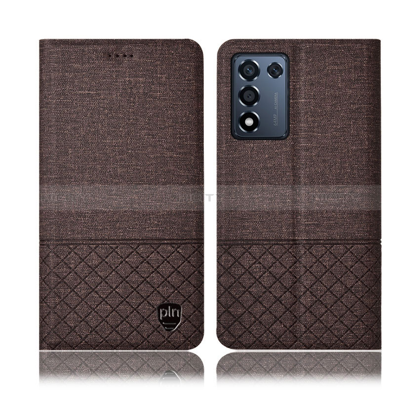 Funda de pano Cartera con Soporte H12P para Oppo K9S 5G