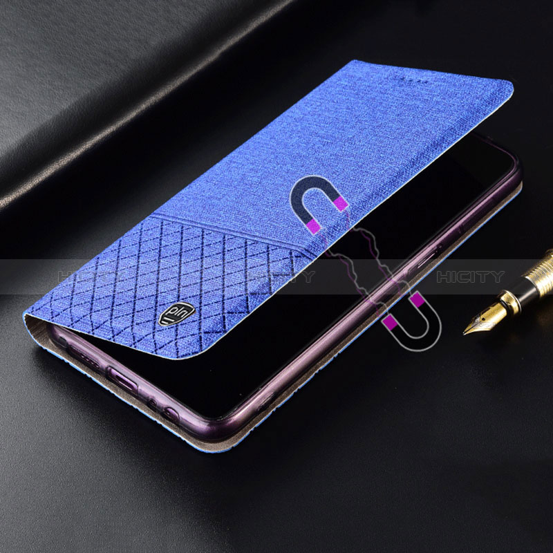 Funda de pano Cartera con Soporte H12P para Realme C20A