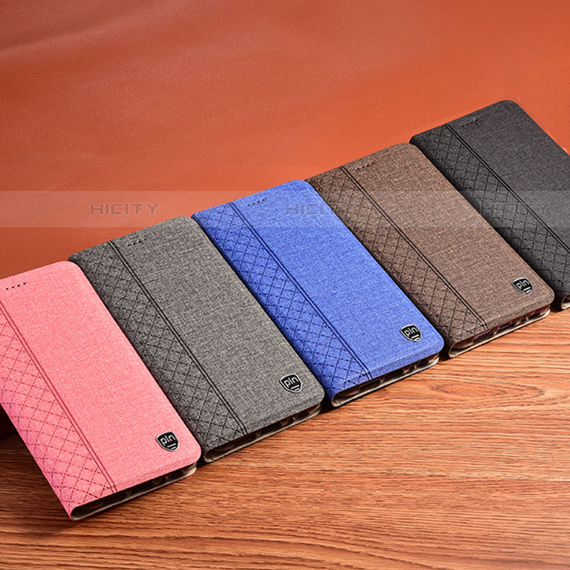 Funda de pano Cartera con Soporte H12P para Samsung Galaxy S22 Ultra 5G