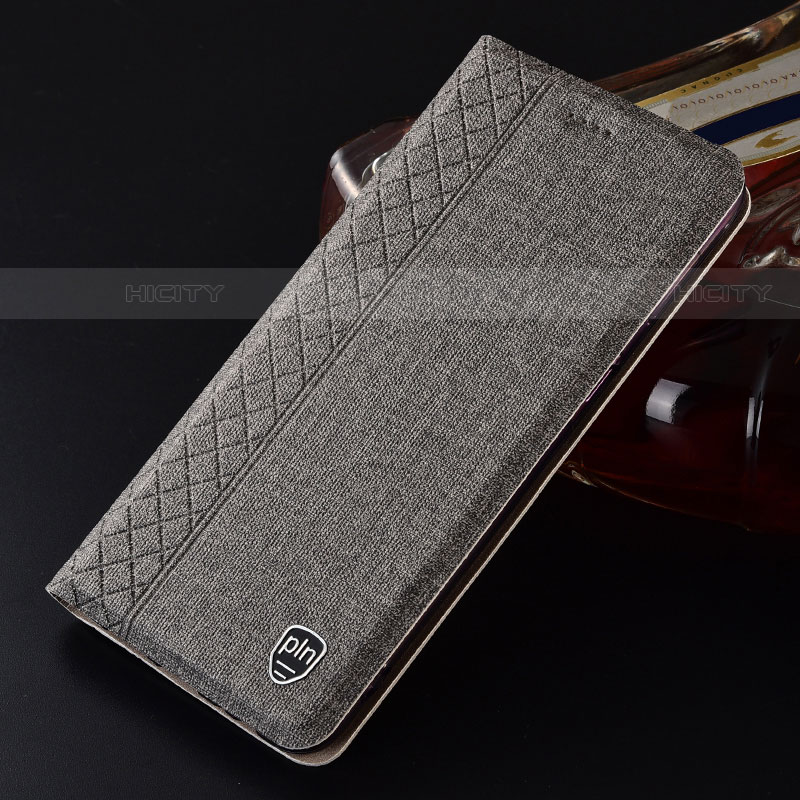 Funda de pano Cartera con Soporte H12P para Samsung Galaxy S22 Ultra 5G