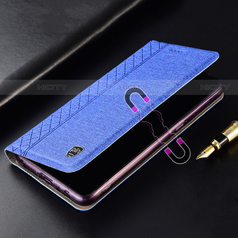 Funda de pano Cartera con Soporte H12P para Samsung Galaxy S22 Ultra 5G