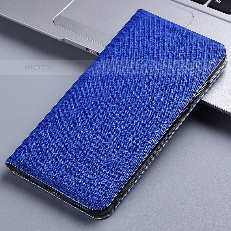 Funda de pano Cartera con Soporte H13P para Google Pixel 7 5G Azul