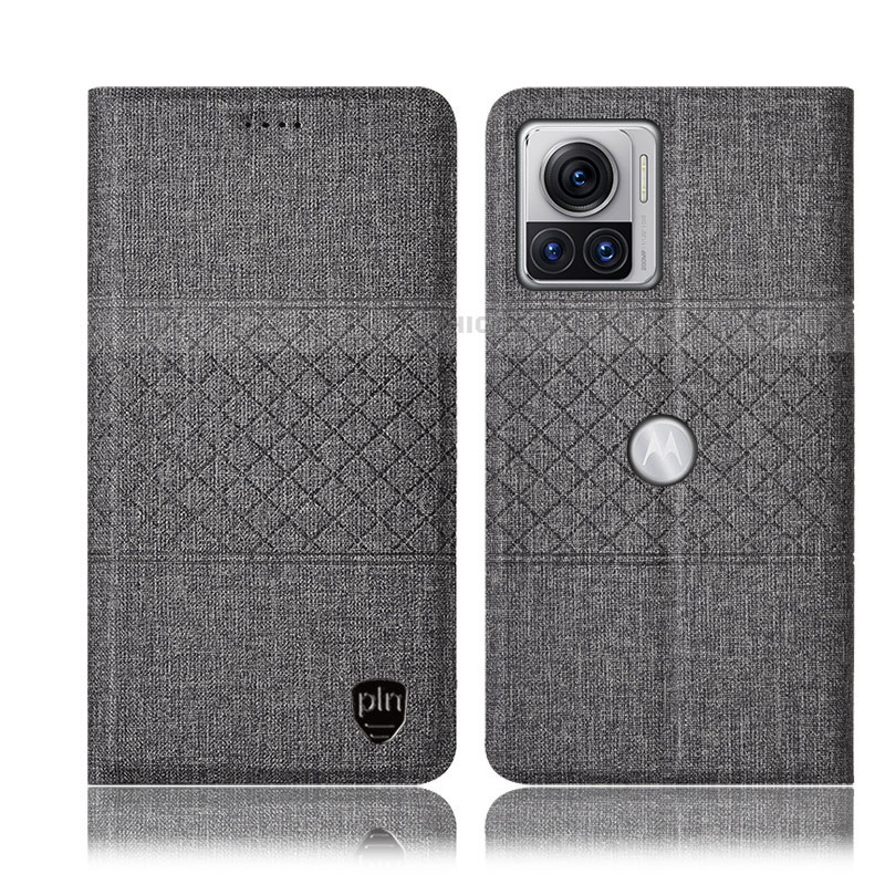 Funda de pano Cartera con Soporte H13P para Motorola Moto Edge X30 Pro 5G