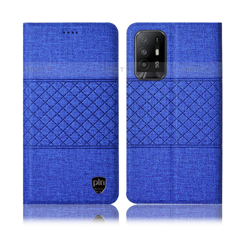 Funda de pano Cartera con Soporte H13P para Oppo A94 5G