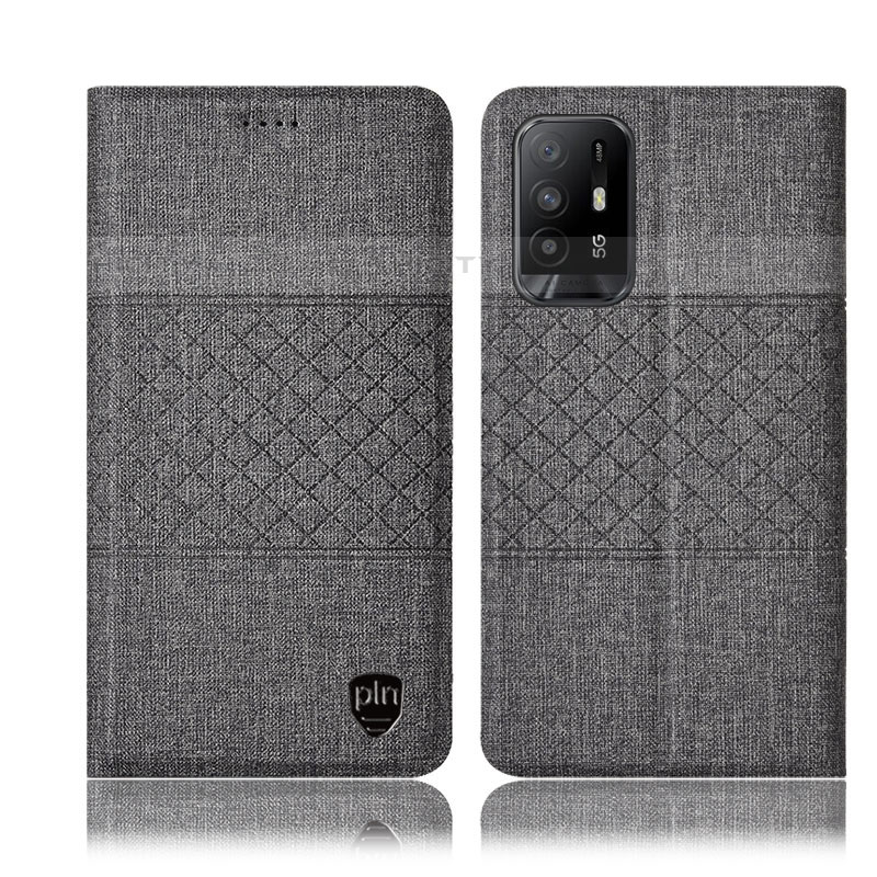 Funda de pano Cartera con Soporte H13P para Oppo A95 5G