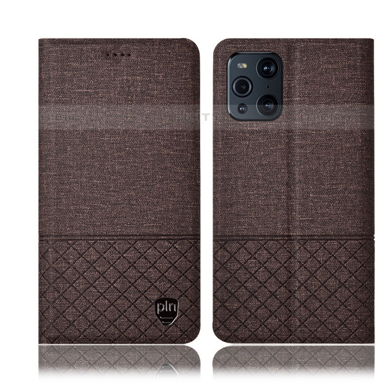 Funda de pano Cartera con Soporte H13P para Oppo Find X3 Pro 5G