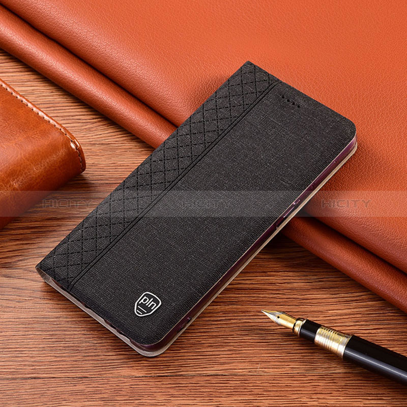 Funda de pano Cartera con Soporte H13P para Xiaomi Mi 13T 5G Negro