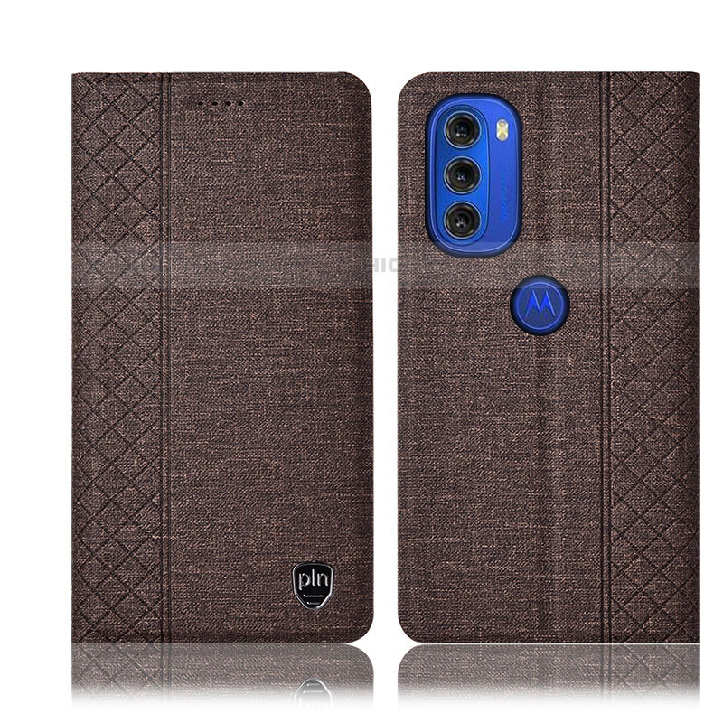 Funda de pano Cartera con Soporte H14P para Motorola Moto G51 5G