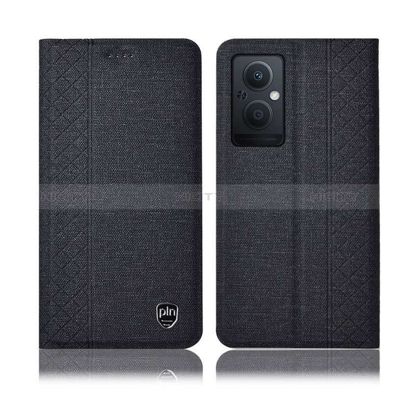 Funda de pano Cartera con Soporte H14P para Oppo A96 5G