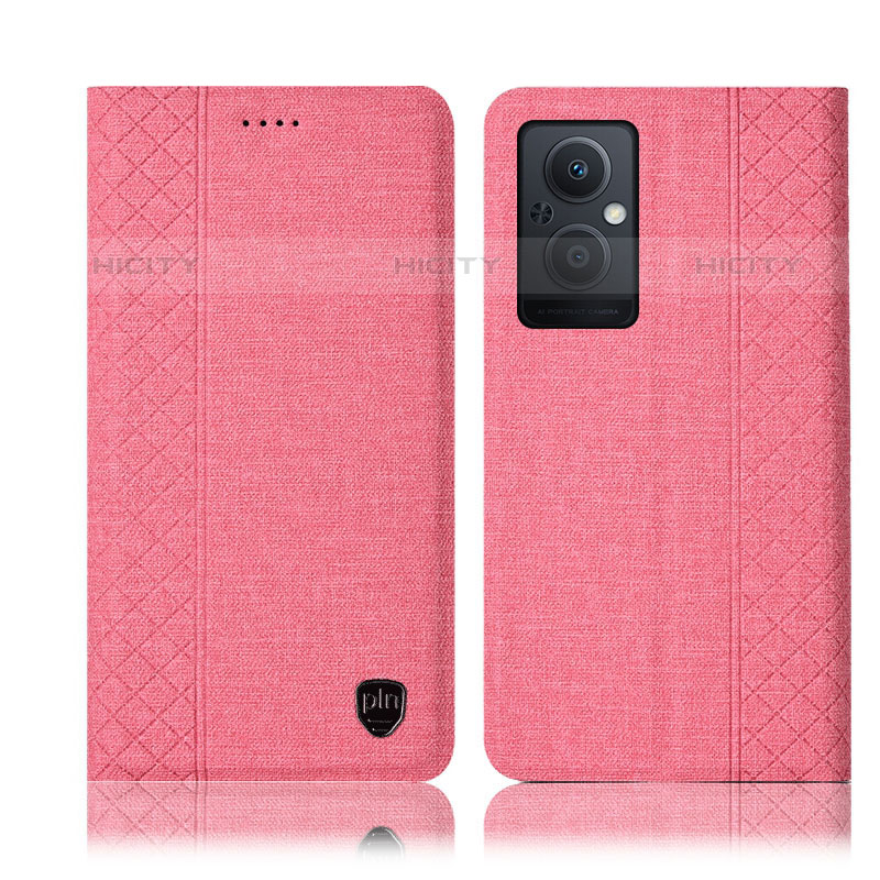 Funda de pano Cartera con Soporte H14P para Oppo F21 Pro 5G