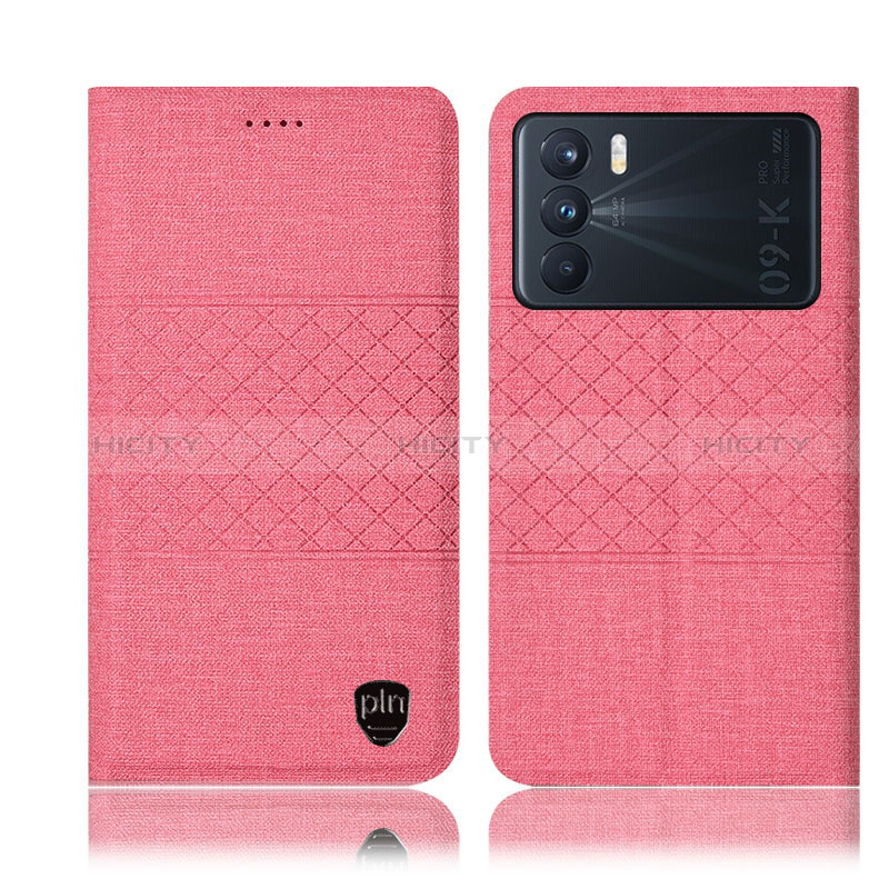 Funda de pano Cartera con Soporte H14P para Oppo K9 Pro 5G