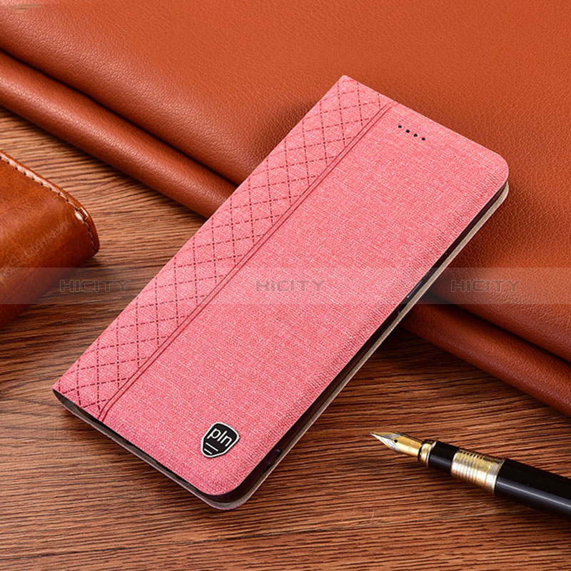 Funda de pano Cartera con Soporte H14P para Vivo V21 5G Rosa