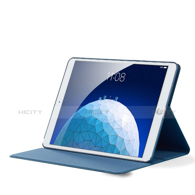 Funda de pano Cartera con Soporte para Apple iPad New Air (2019) 10.5 Azul