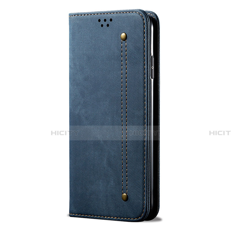 Funda de pano Cartera con Soporte para Huawei Honor 30 Azul