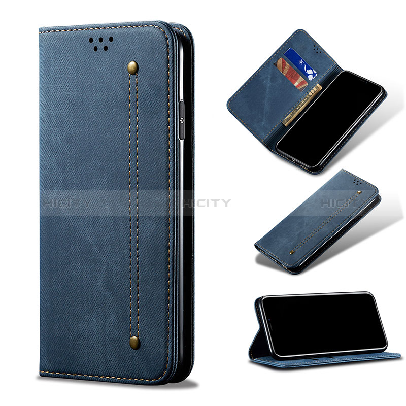 Funda de pano Cartera con Soporte para Huawei Honor 50 Lite