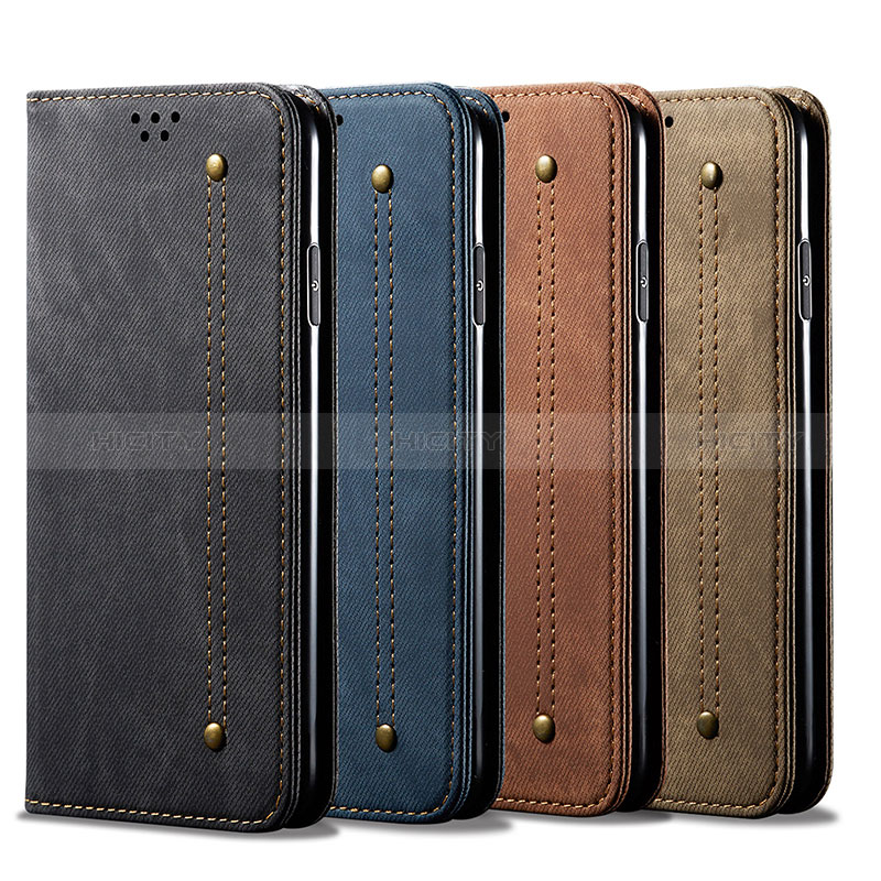 Funda de pano Cartera con Soporte para Huawei Honor X6