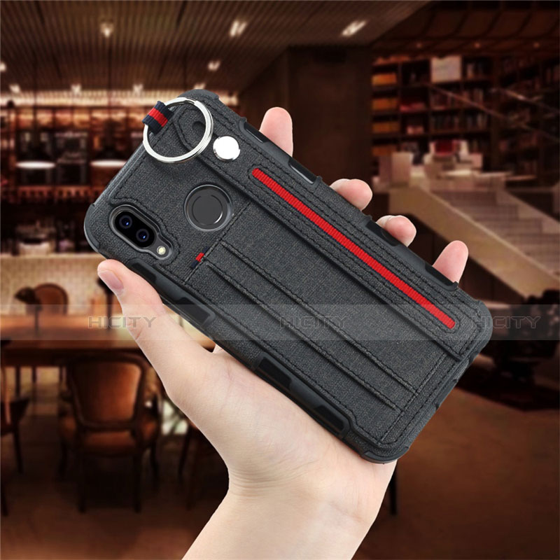 Funda de pano Cartera con Soporte para Huawei Nova 3e