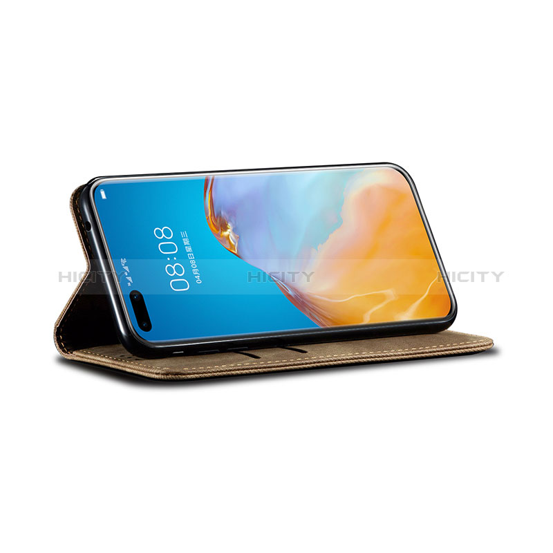 Funda de pano Cartera con Soporte para Huawei P40 Pro