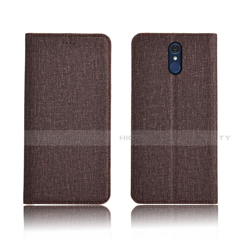 Funda de pano Cartera con Soporte para LG Q7