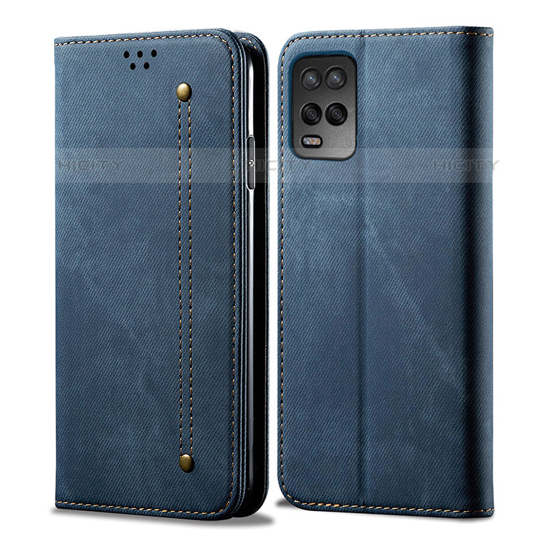 Funda de pano Cartera con Soporte para Oppo A54 4G