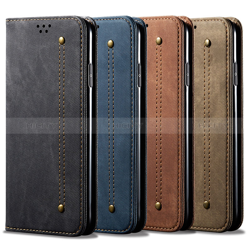 Funda de pano Cartera con Soporte para Oppo A56S 5G