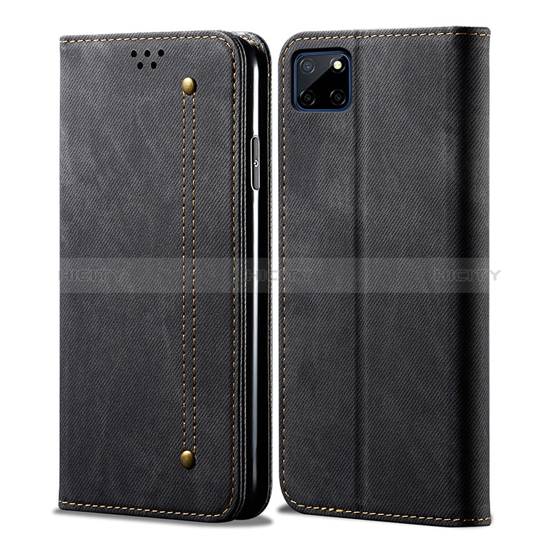 Funda de pano Cartera con Soporte para Realme C25Y